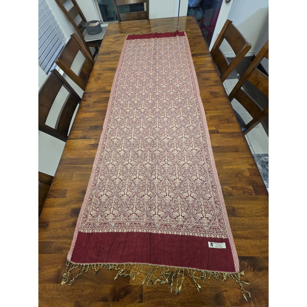 Tawakal Art And Craft Pashmina 100% Cashmer Scarf Shawl  Made In‎ India  Sku 96